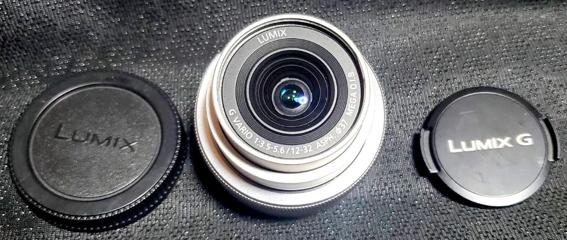 [1000円スタート] 実用動作品 Panasonic LUMIX G VARIO 12-32mm F3.5-5.6 ASPH. シルバー マイクロフォーサーズ m43