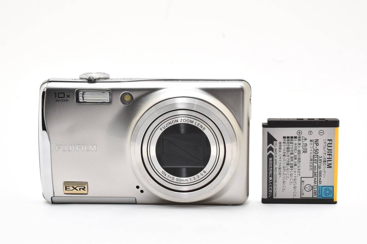 ★美品★富士フイルム FUJIFILM F70 EXR シルバー★ W0685＃5149