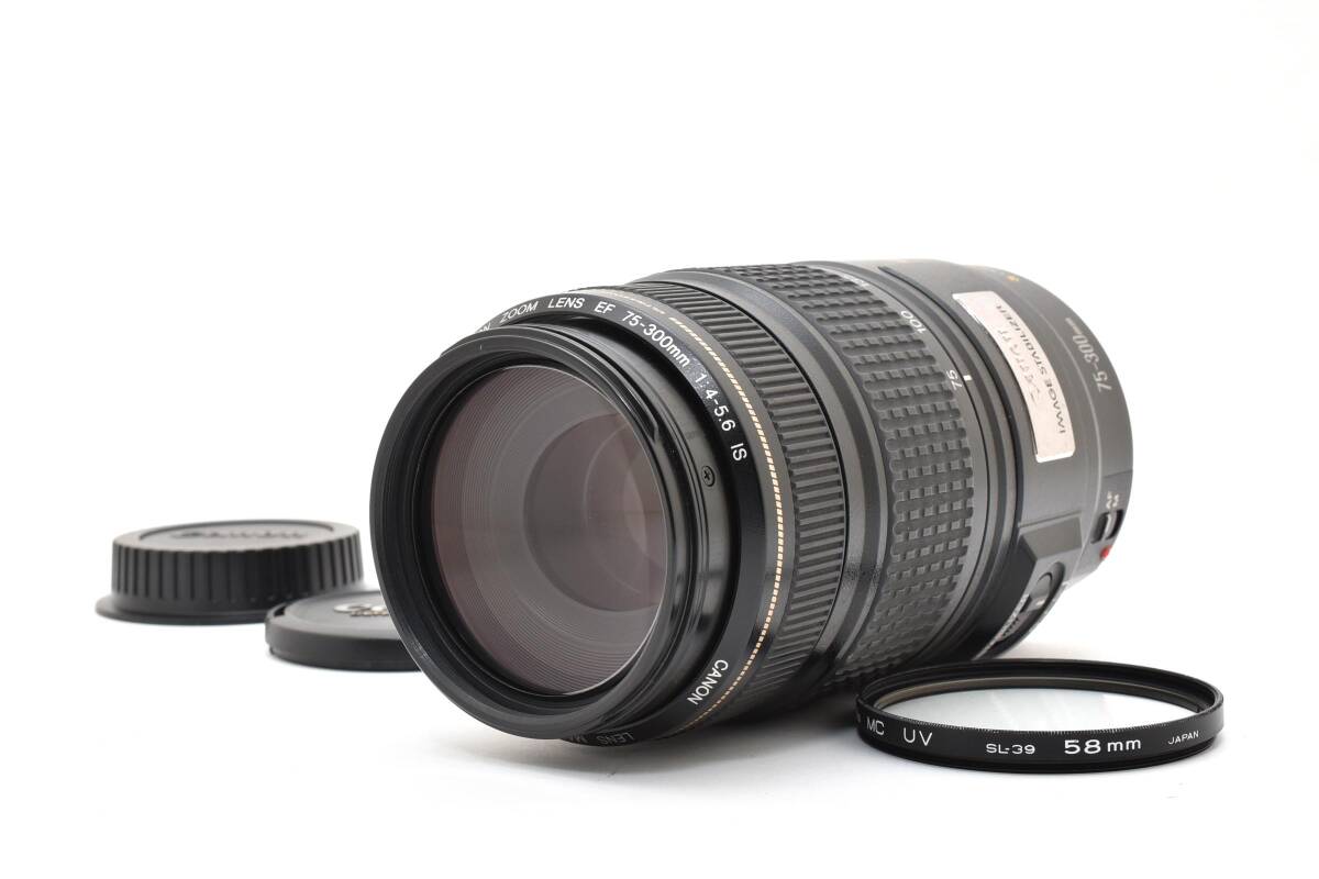 ★良品★キヤノン Canon EF 75-300mm F4-5.6 IS USM★ W0681＃5178