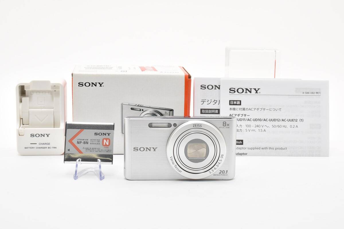 ★極上美品★ソニー SONY Cyber-shot DSC-W830 シルバー★ Y1900 #5151