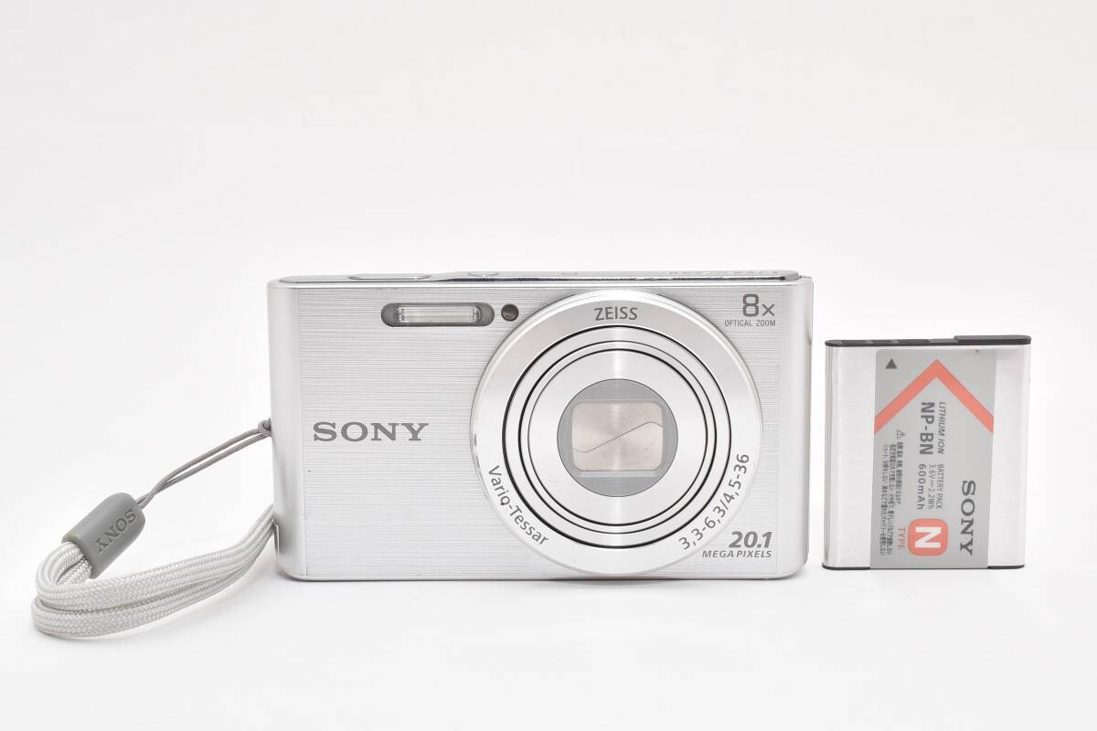 ★美品★ソニー Sony Cyber-shot DSC-W830 シルバー★ W0610＃5177