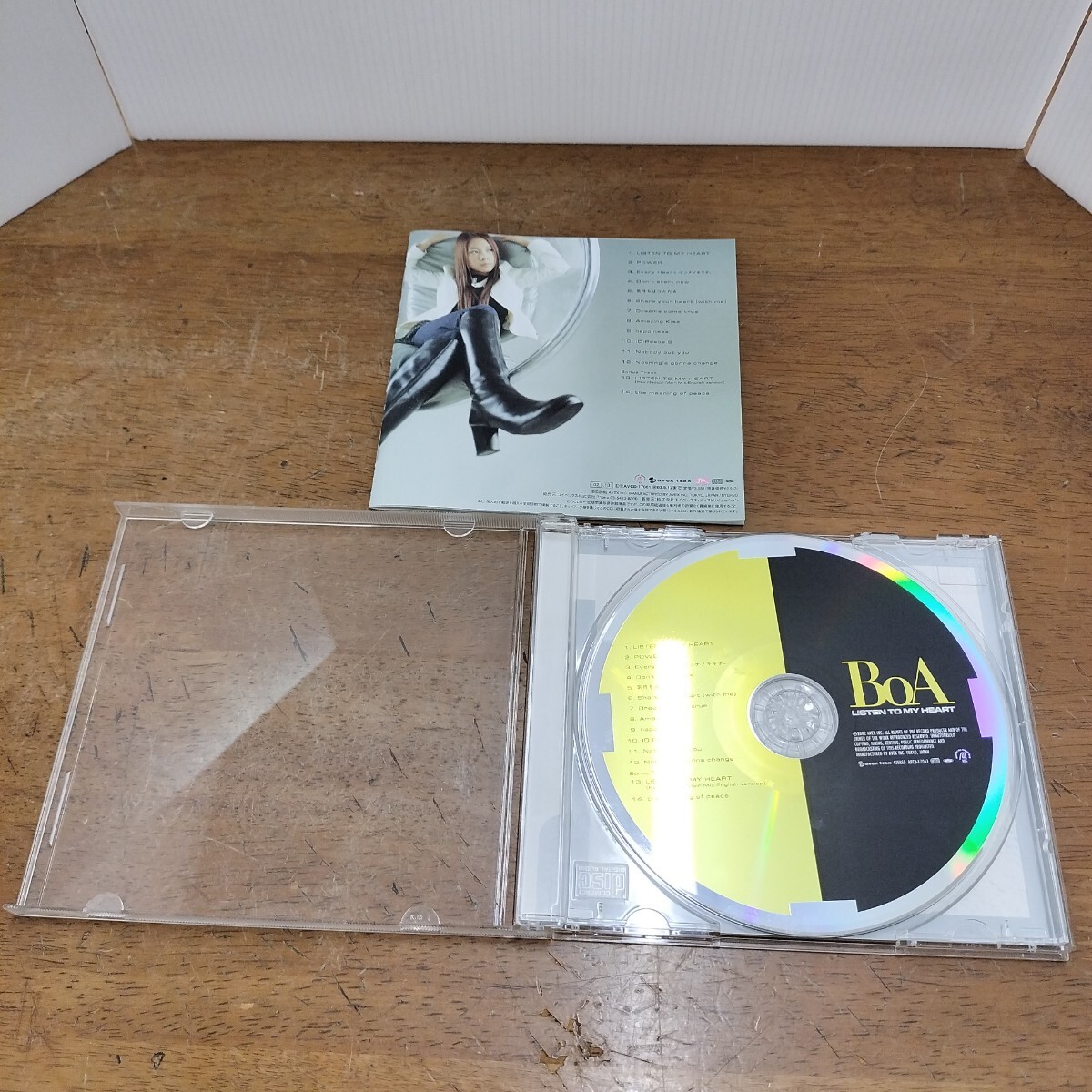 【1円スタート】BoA boa ボア CD LISTEN TO MY HEART リッスン・トゥ・マイ・ハート　アルバム ALBUM