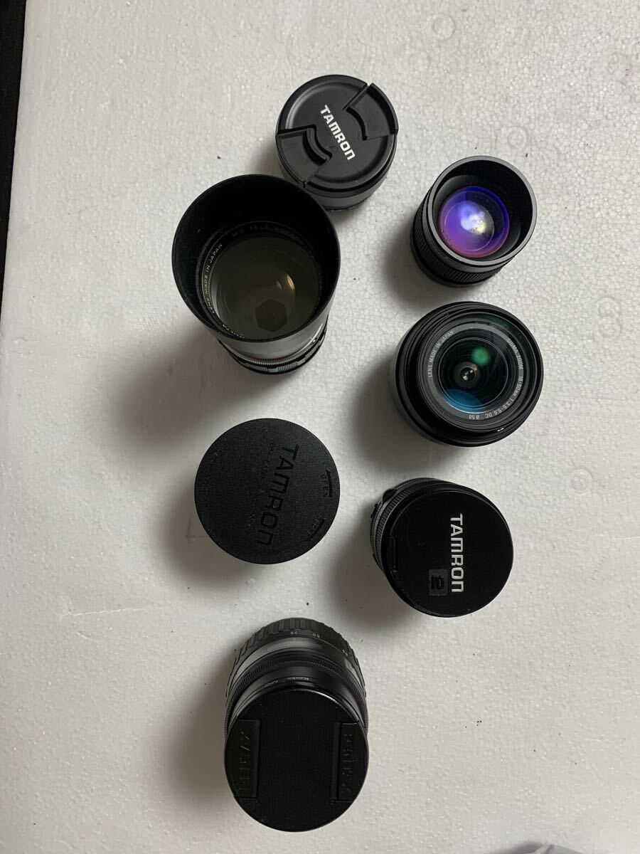 1円スタート　レンズ　フィルムカメラレンズ　SIGMA KENKO MINOLTA TAMRON PENTAX 18-50mm 35-135mm. 35-70mm 現状品