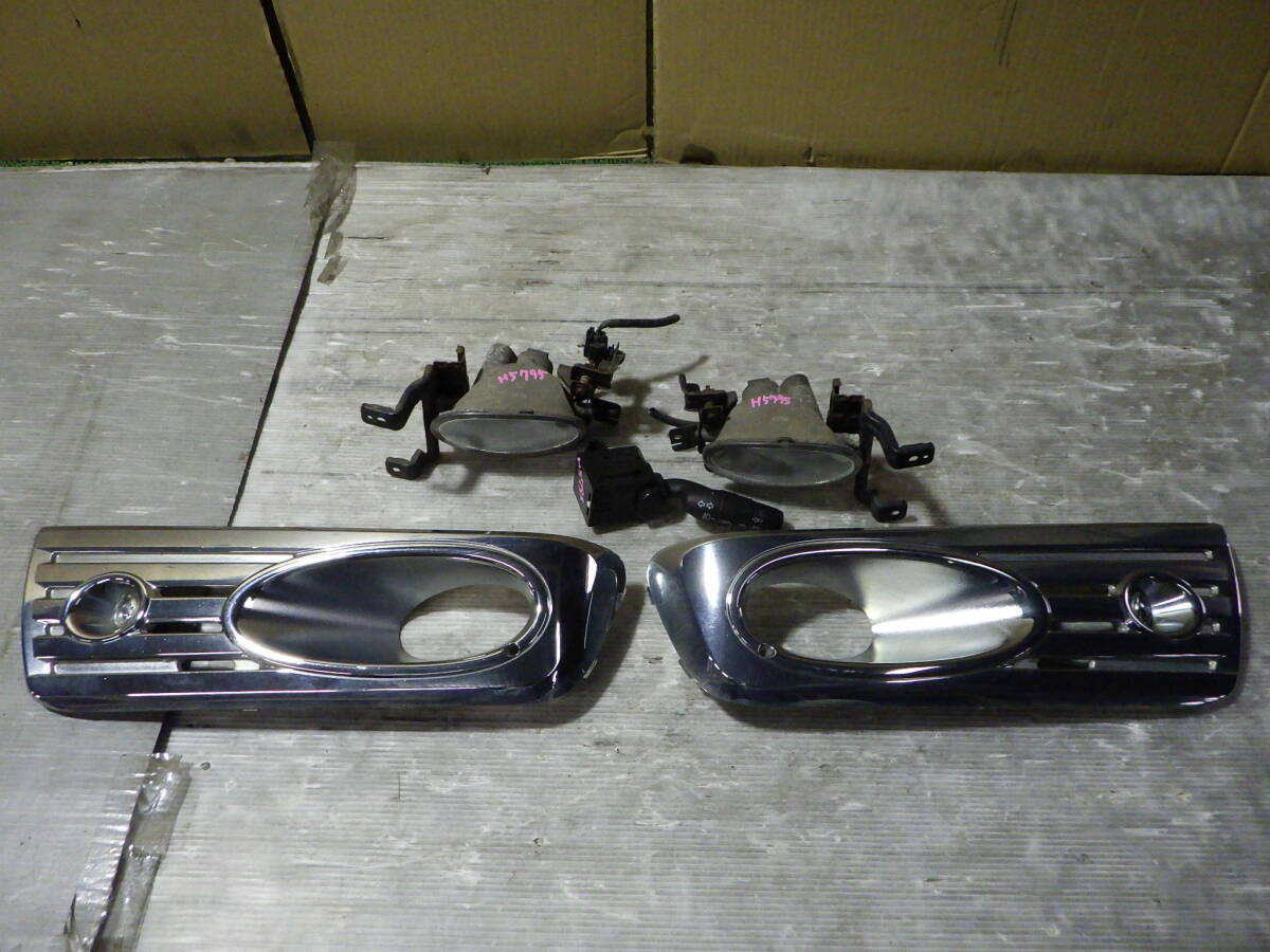 売り切り DBA-RK6 ステップワゴン スパーダ メッキカバー ベゼル スイッチ RK5 フォグランプ 08-06-05-815 B2-L21-4D スリーアール長野