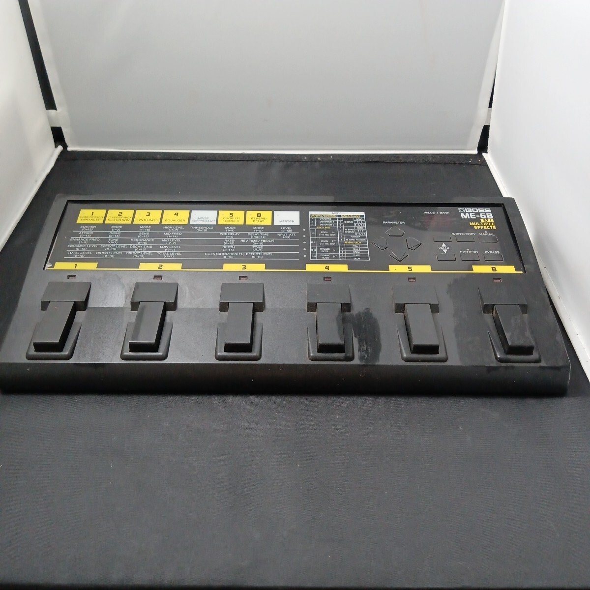 A BOSS ボス ベース用マルチエフェクター ME-6B BASS MULTIPLE EFFECTS AG30879 本体のみ 動作未確認