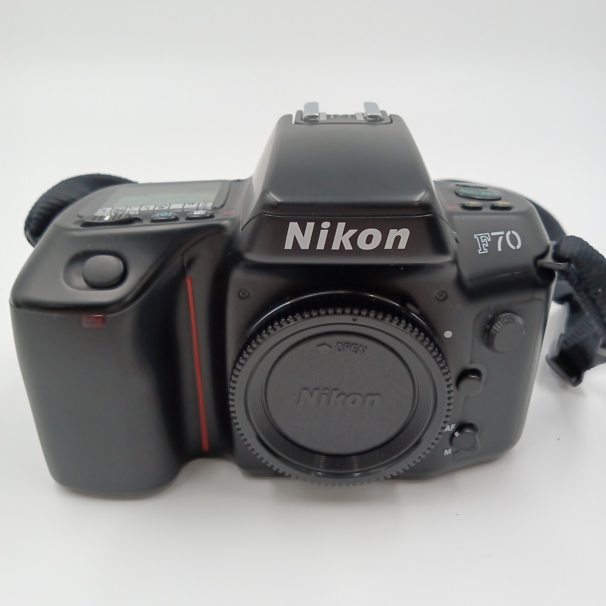 C Nikon ニコン フィルムカメラ F70 ボディのみ 一眼レフ ブラック 2822357 動作未確認 本体ベタつき有り