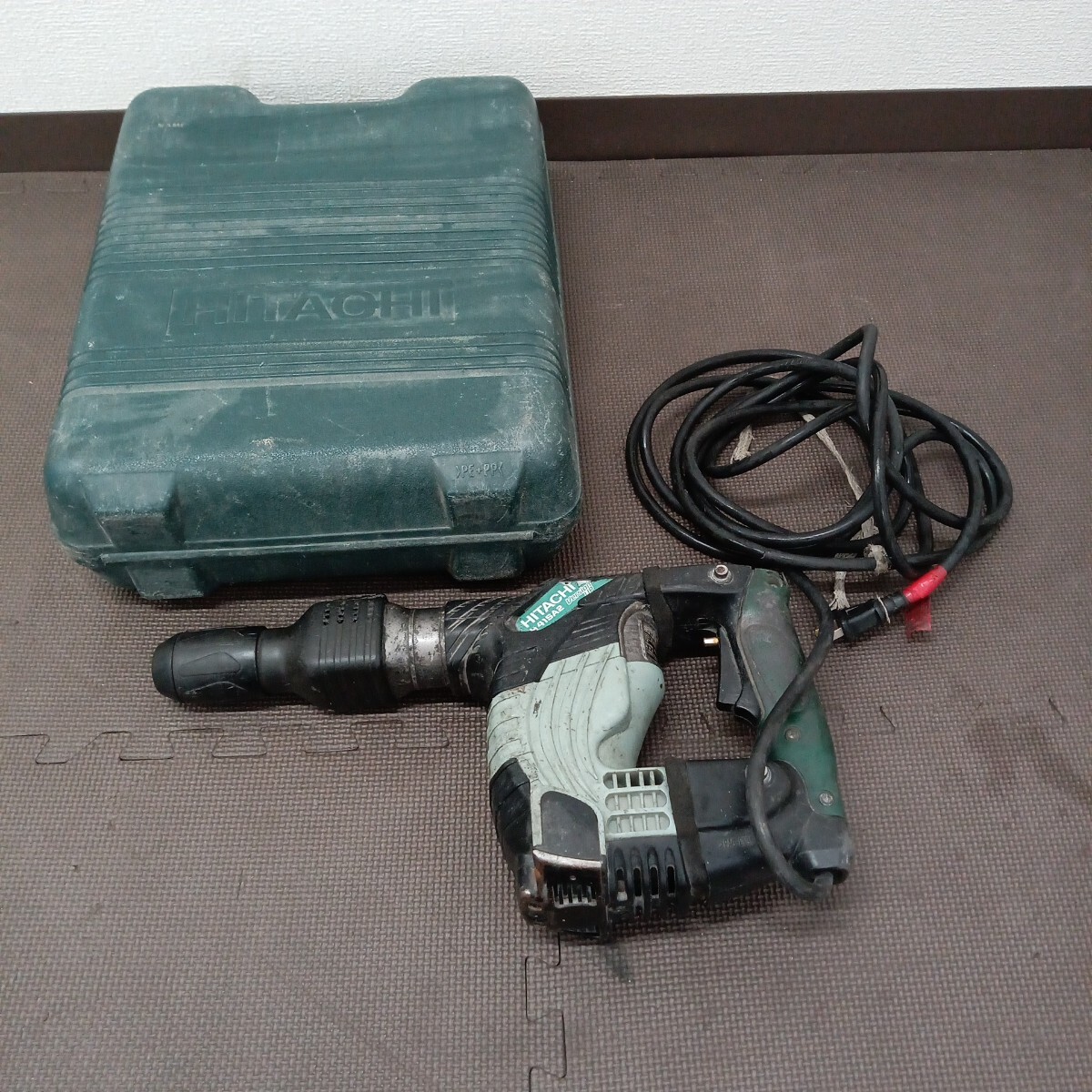 F HITACHI 日立工機 ハンマ 電動ハンマー H41SA2 941412 コンセント歪みあり 通電確認済