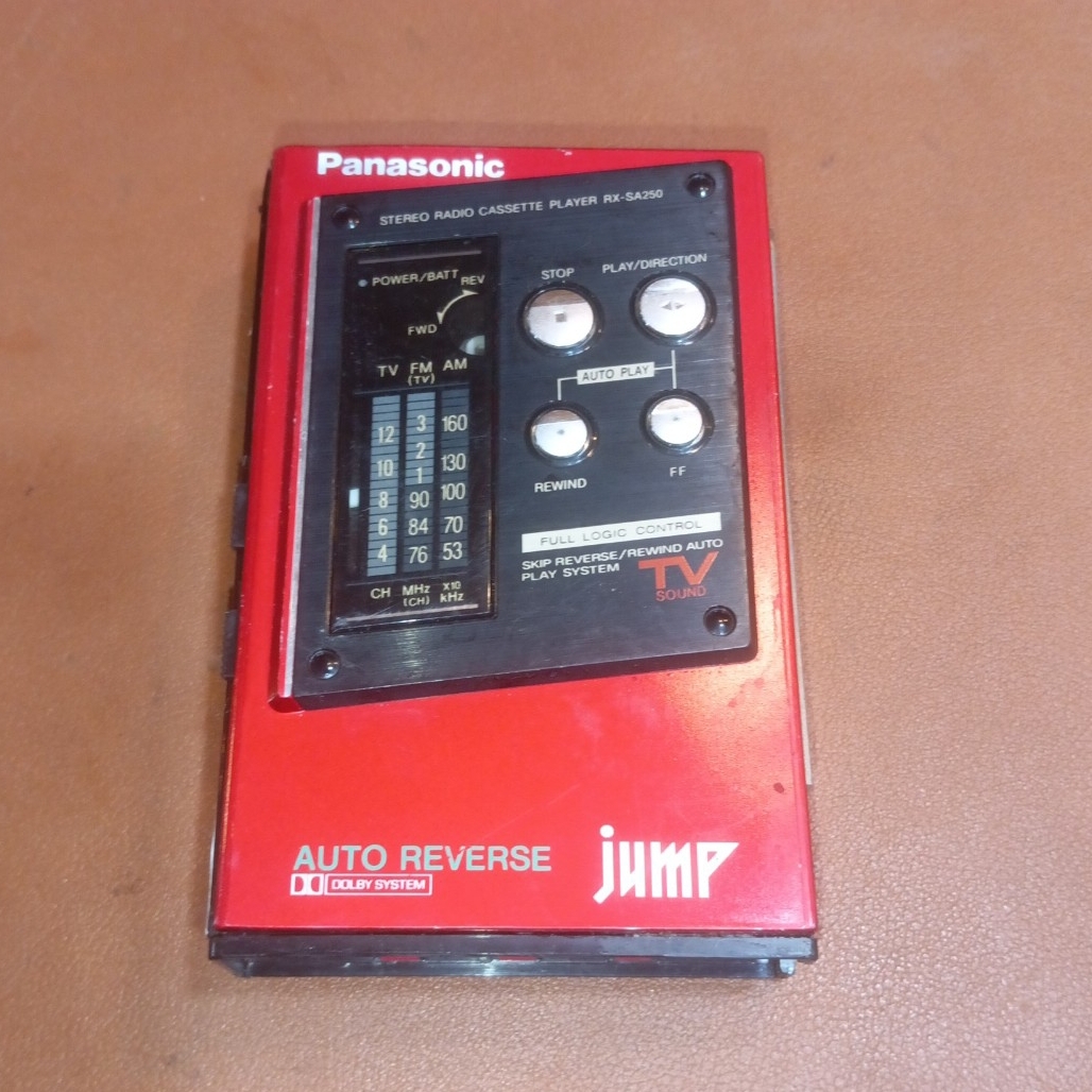 ジャンク ★【Panasonic】 jump RX-SA250 カセットプレーヤー