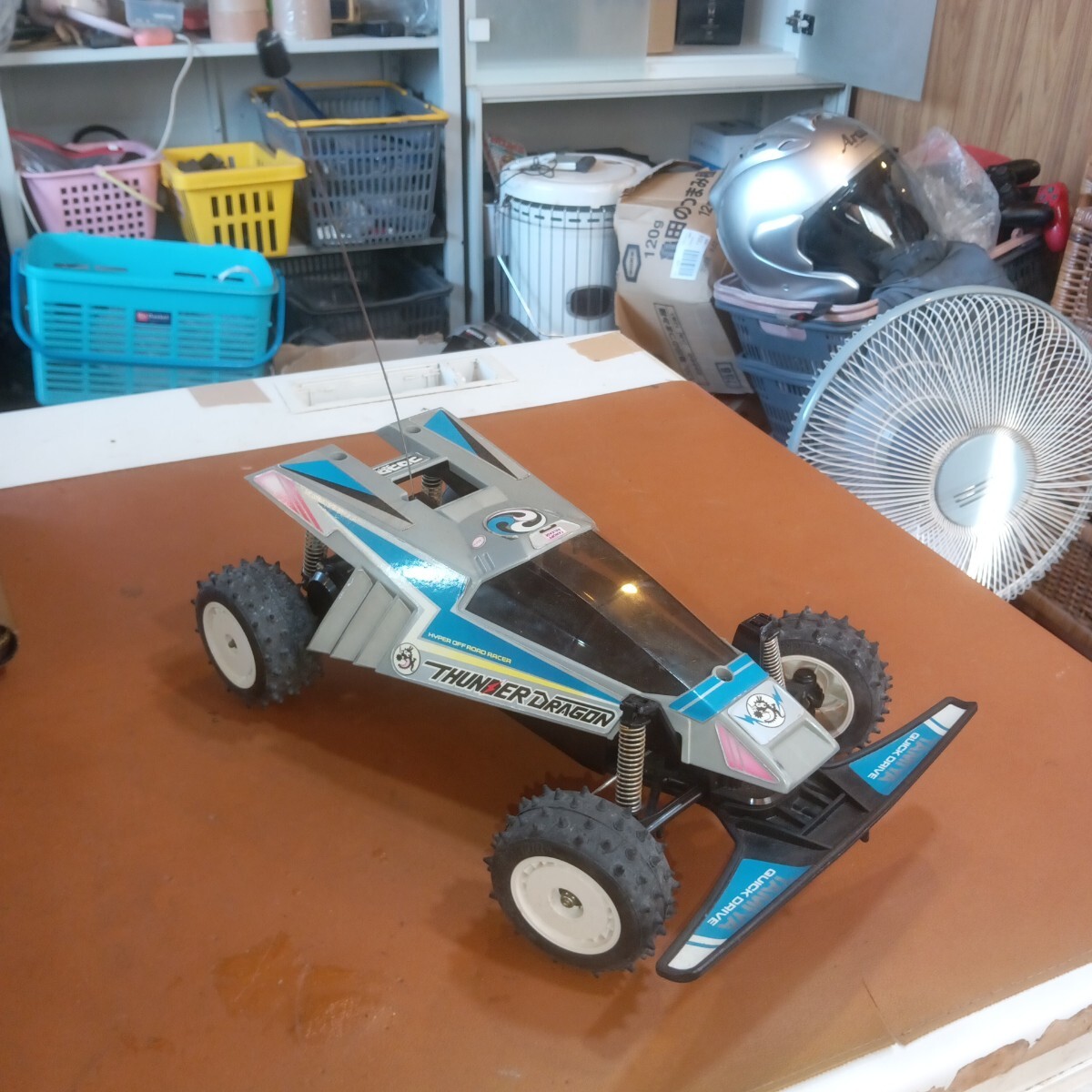 タミヤ TAMIYA ラジコン サンダードラゴン コロコロコミック 1/14スケール 現状品 バギー オフロード 動作未確認
