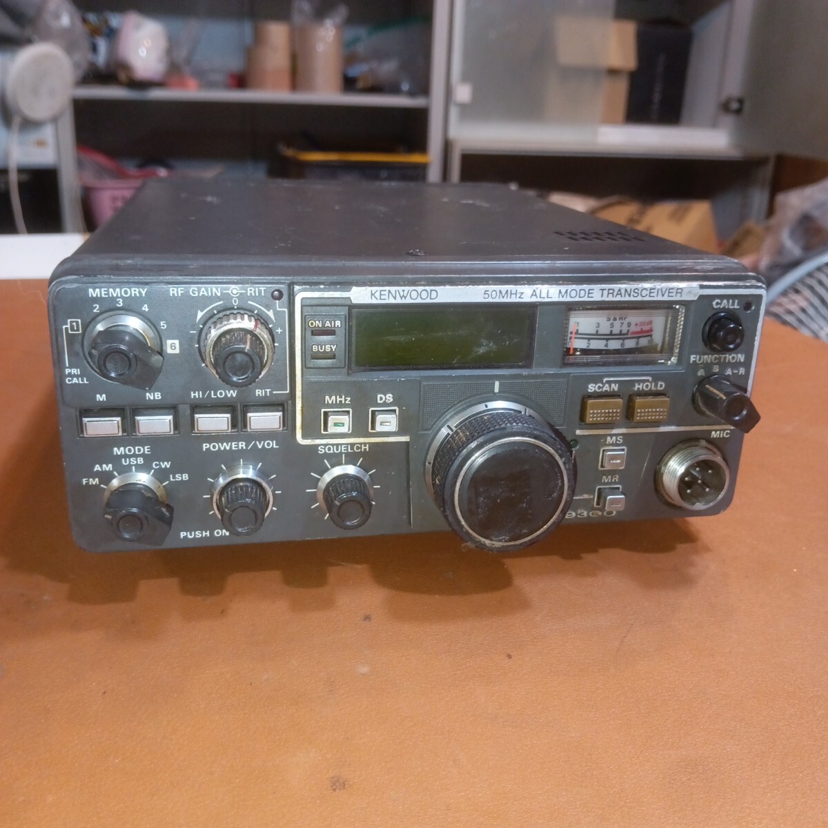  TR-9300 50MHz オールモード トランシーバー KENWOOD アマチュア無線機 本体 TR9300 ジャンク