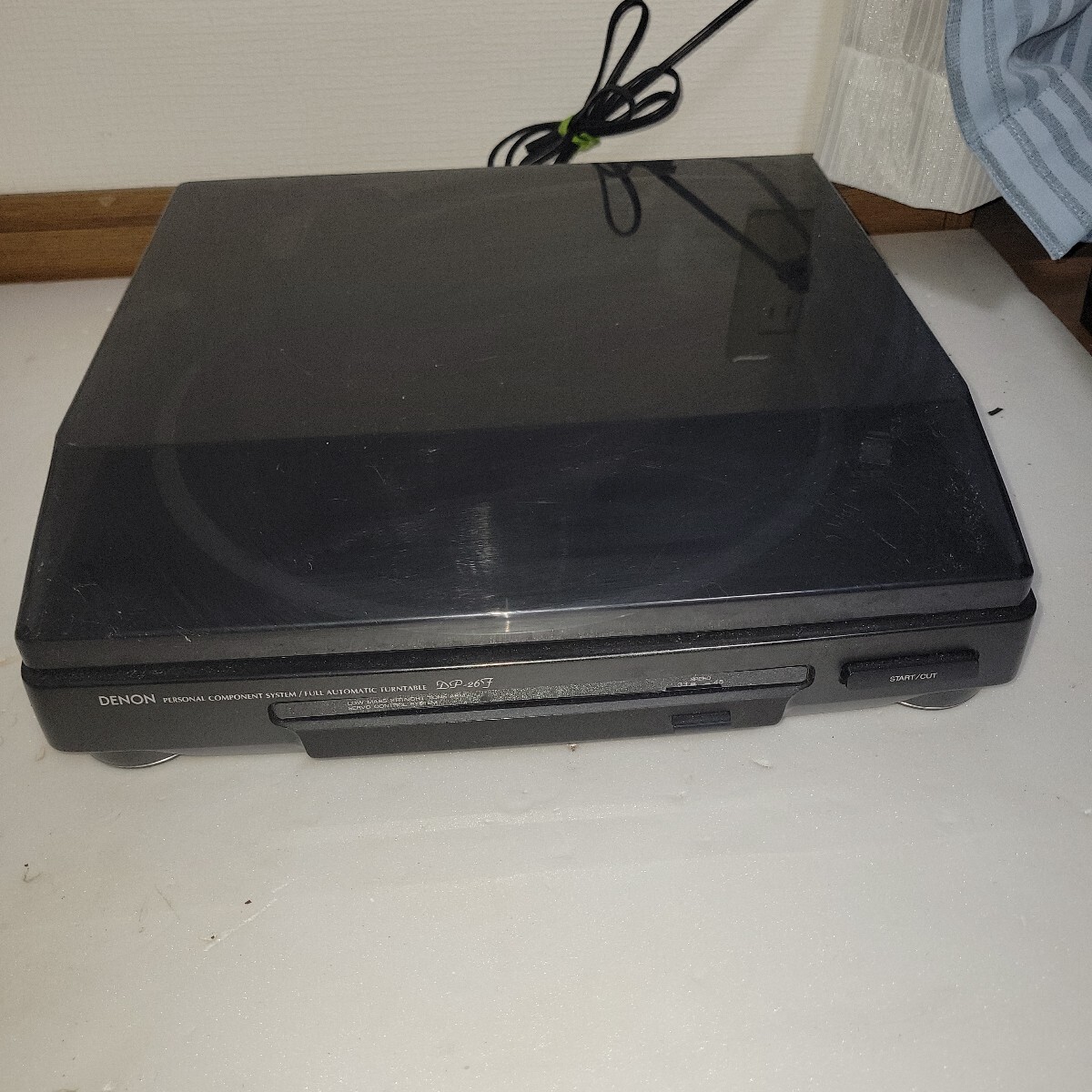 DENON デノン DP-26F レコードプレーヤー　ジャンク品