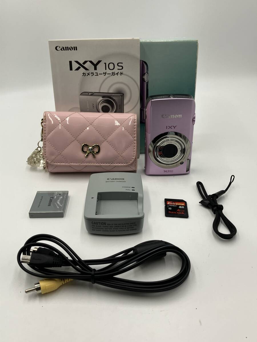 【動作確認済】Canon IXY 10S ピンク