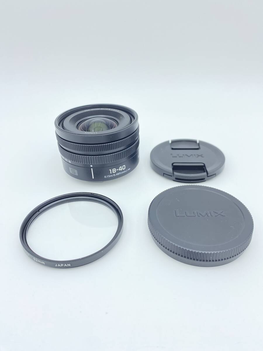 【動作確認済】Panasonic LUMIX S 18-40MM F4.5-6.3 Lマウント ズームレンズ