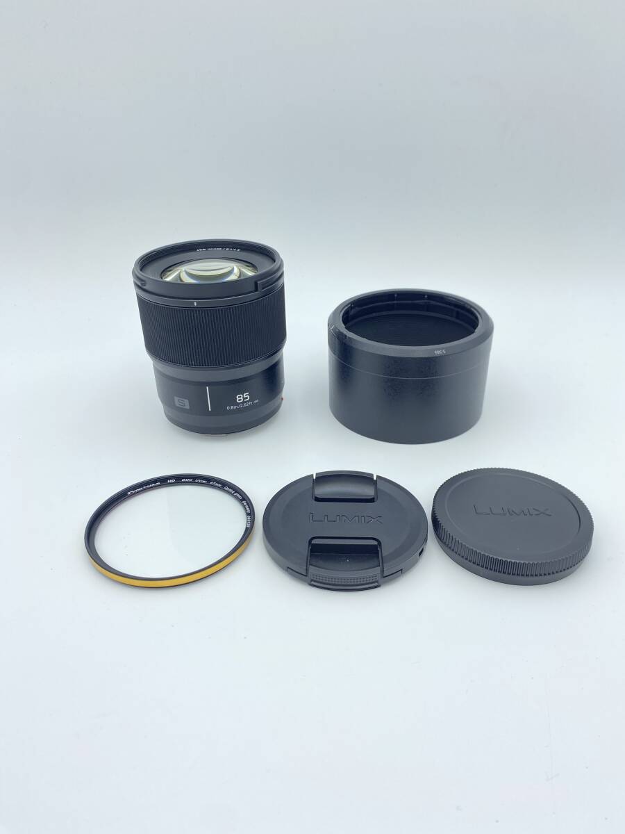 【動作確認済】Panasonic LUMIX S 85mm F1.8 S-S85 Lマウント 単焦点レンズ