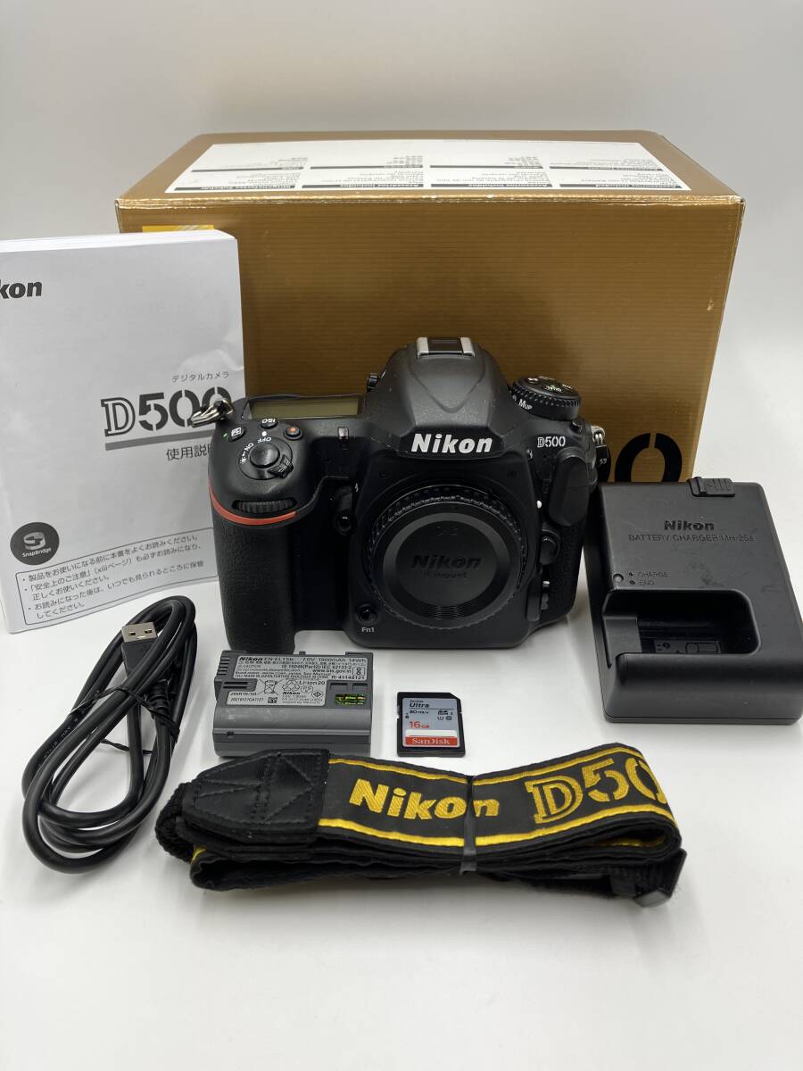 【動作確認済】Nikon D500 ボディ