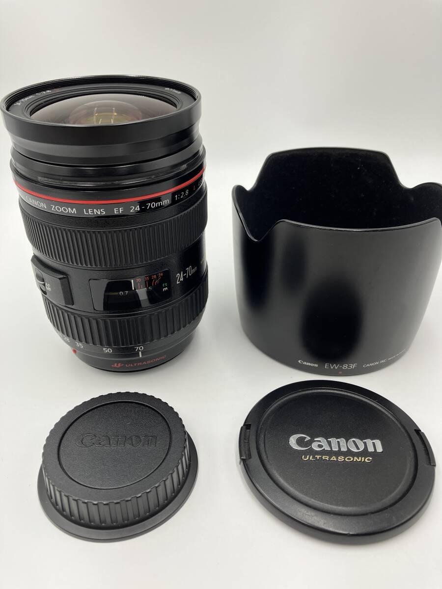 【動作確認済】Canon EF 24-70mm F2.8 L USM 標準ズームレンズ