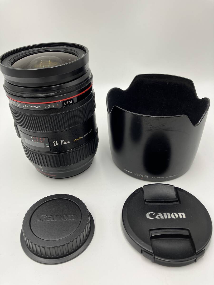 【動作確認済】Canon EF 24-70MM F2.8 L USM 標準ズームレンズ