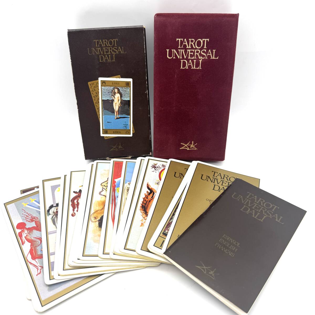 GP172■ タロットカード ダリ　TAROT UNIVERSAL DALI ユニバーサル 1円スタート サルヴァドールダリ 絶版 78枚 