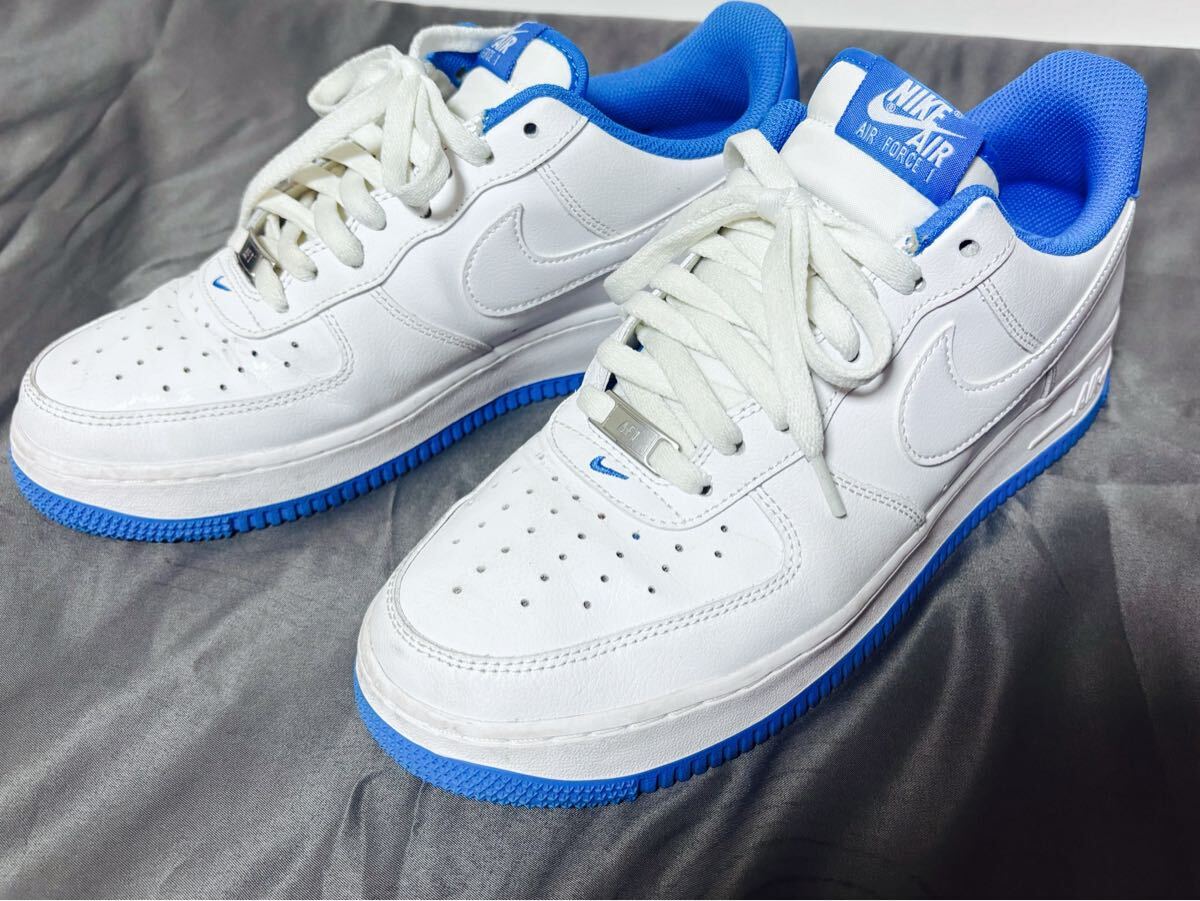 NIKE Air FORCE 1 '07 ナイキ エアフォース 1 07 ホワイト/ホワイト フォトブルー DR9867-101　WHITE/WHITE-LT PHOTO BLUE