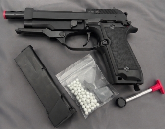 KSC M93R フルオート ガスブローバック 未使用保管品 箱付 説明書付 付属品完備 ベレッタ M93R