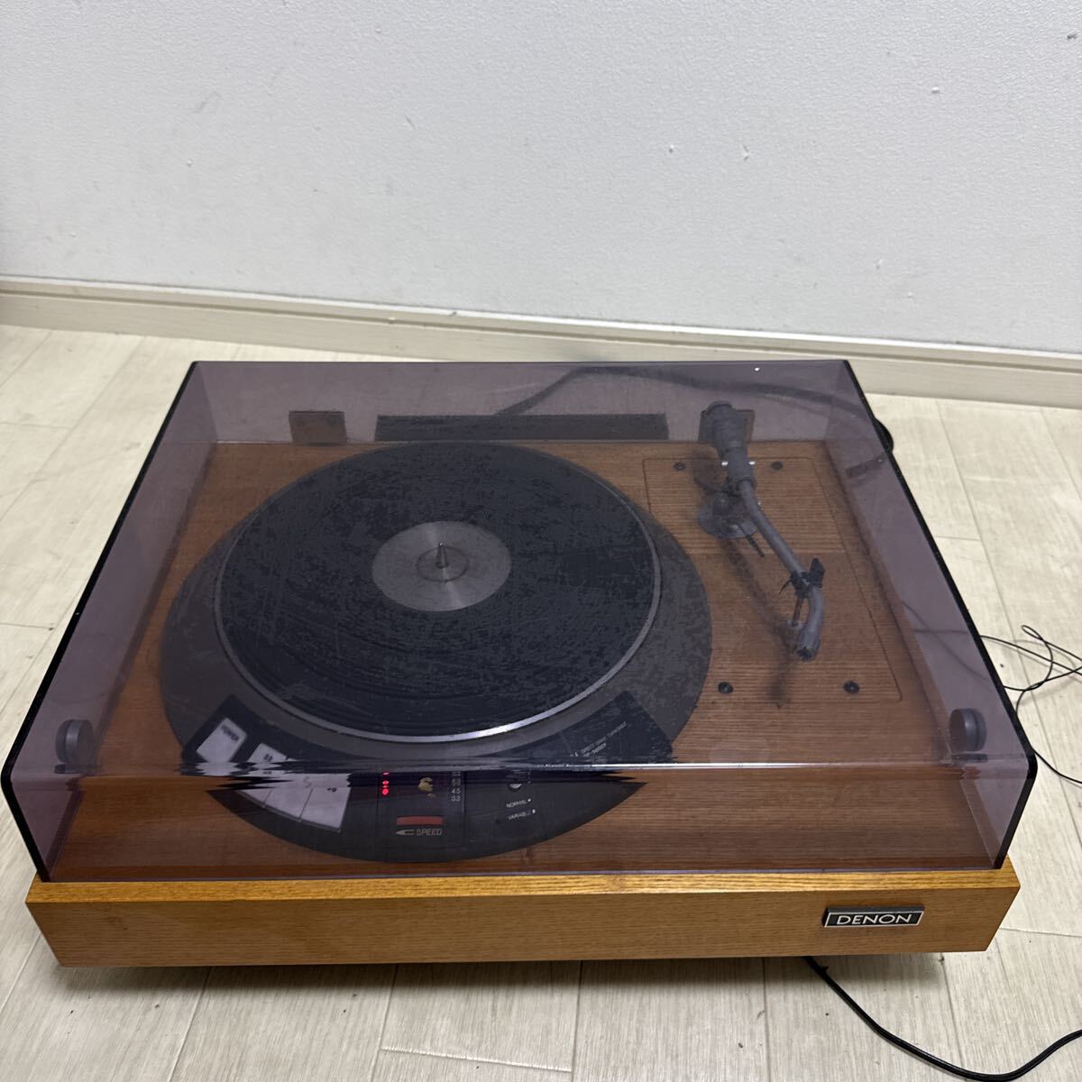 DENON ターンテーブルDK-100F 通電確認のみ