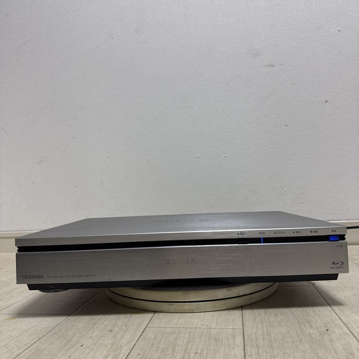 TOSHIBA ブルーレイディスクレコーダーDBR-M180 12年製通電確認のみ