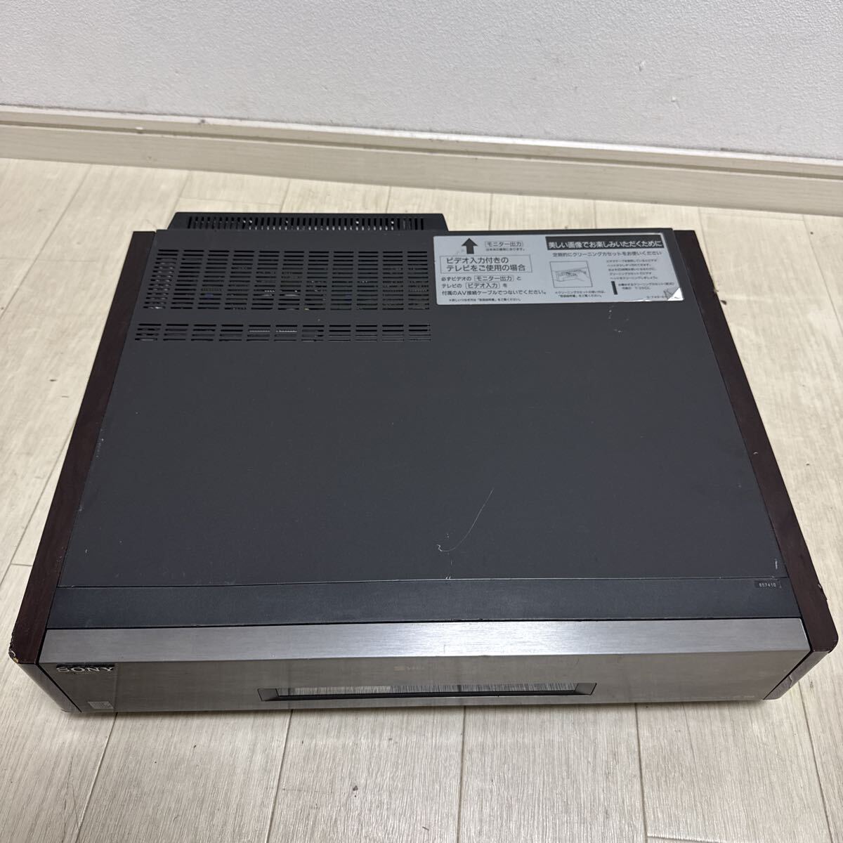 SONY ソニー ビデオカセットレコーダーSLV-R5 電源コード切れ