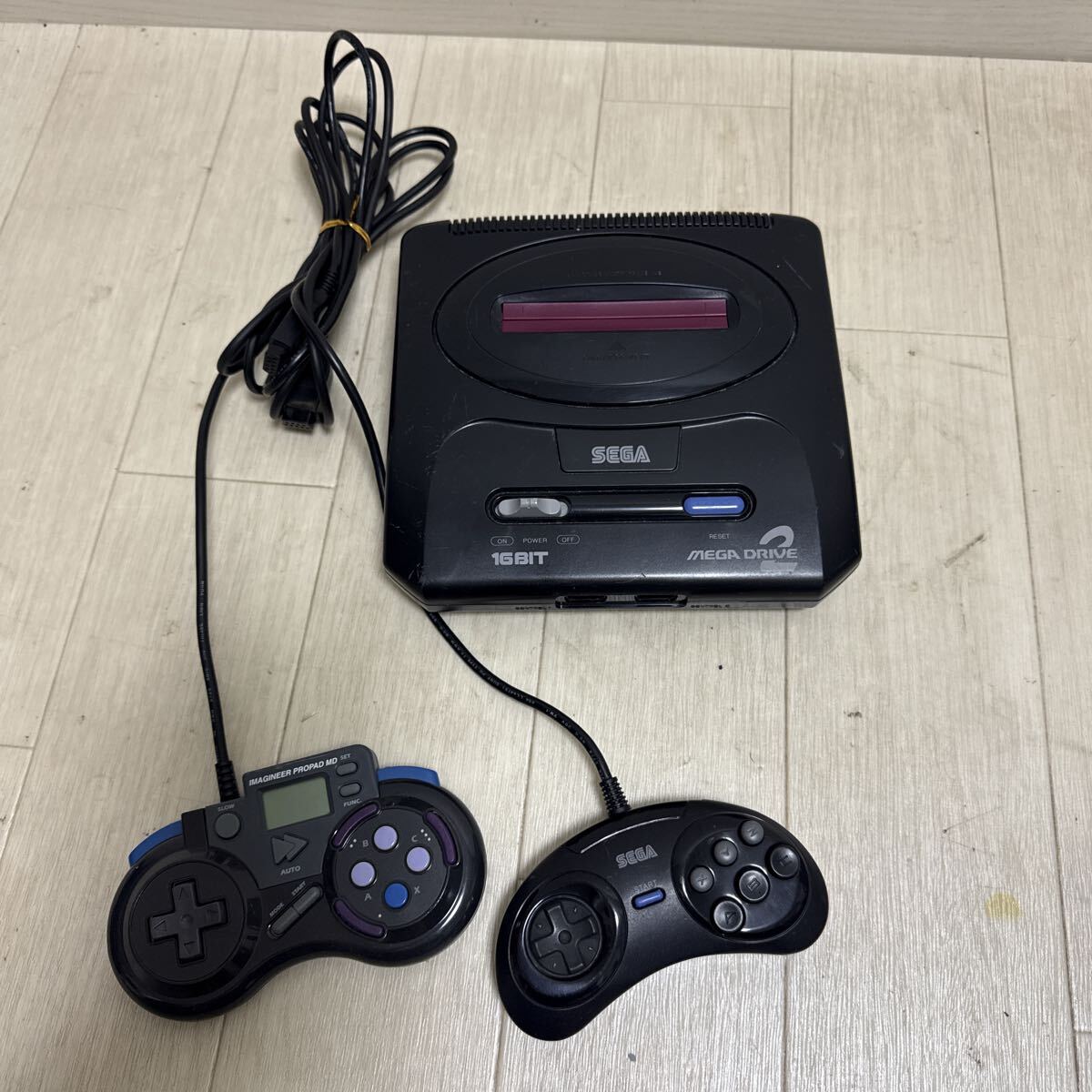 SEGA MEGA DRIVE メガドライブ2 本体コントローラー