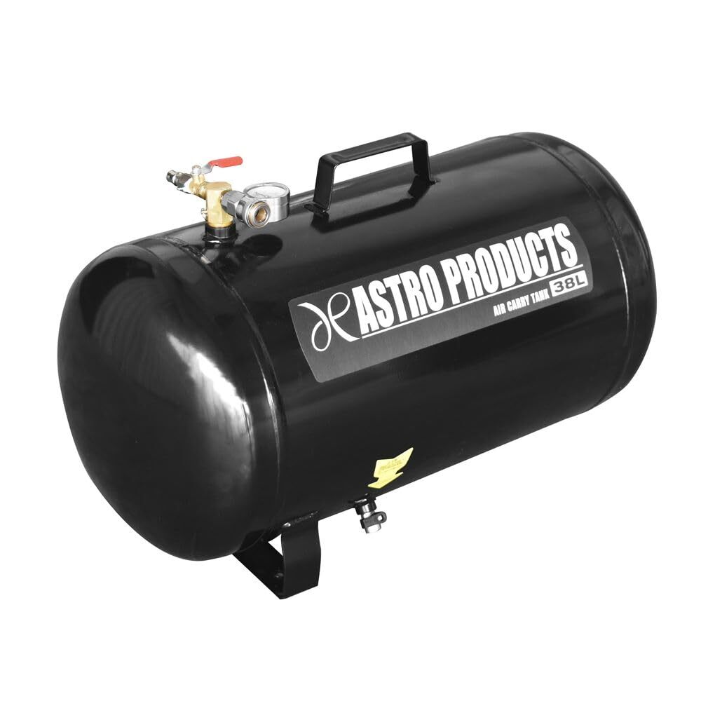 アストロプロダクツ エアサブタンク 38L | 重量12kg スチール製 タンク取っ手付き 予備タンク 補助タンク サブタンクy