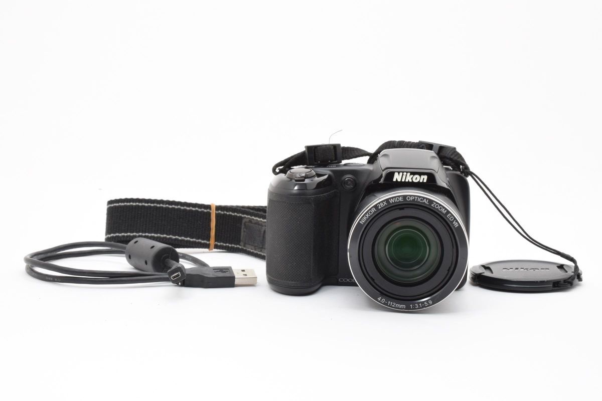 【動作好調】 Nikon ニコン COOLPIX L340 コンパクト デジタルカメラ コンデジ #66-2