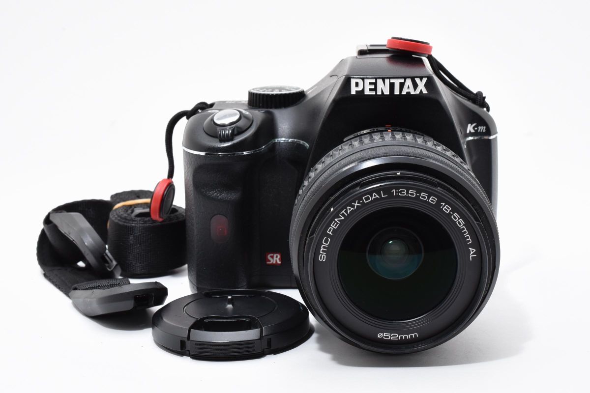 【希少】 PENTAX ペンタックス K-m レンズキット デジタル一眼カメラ #68-8