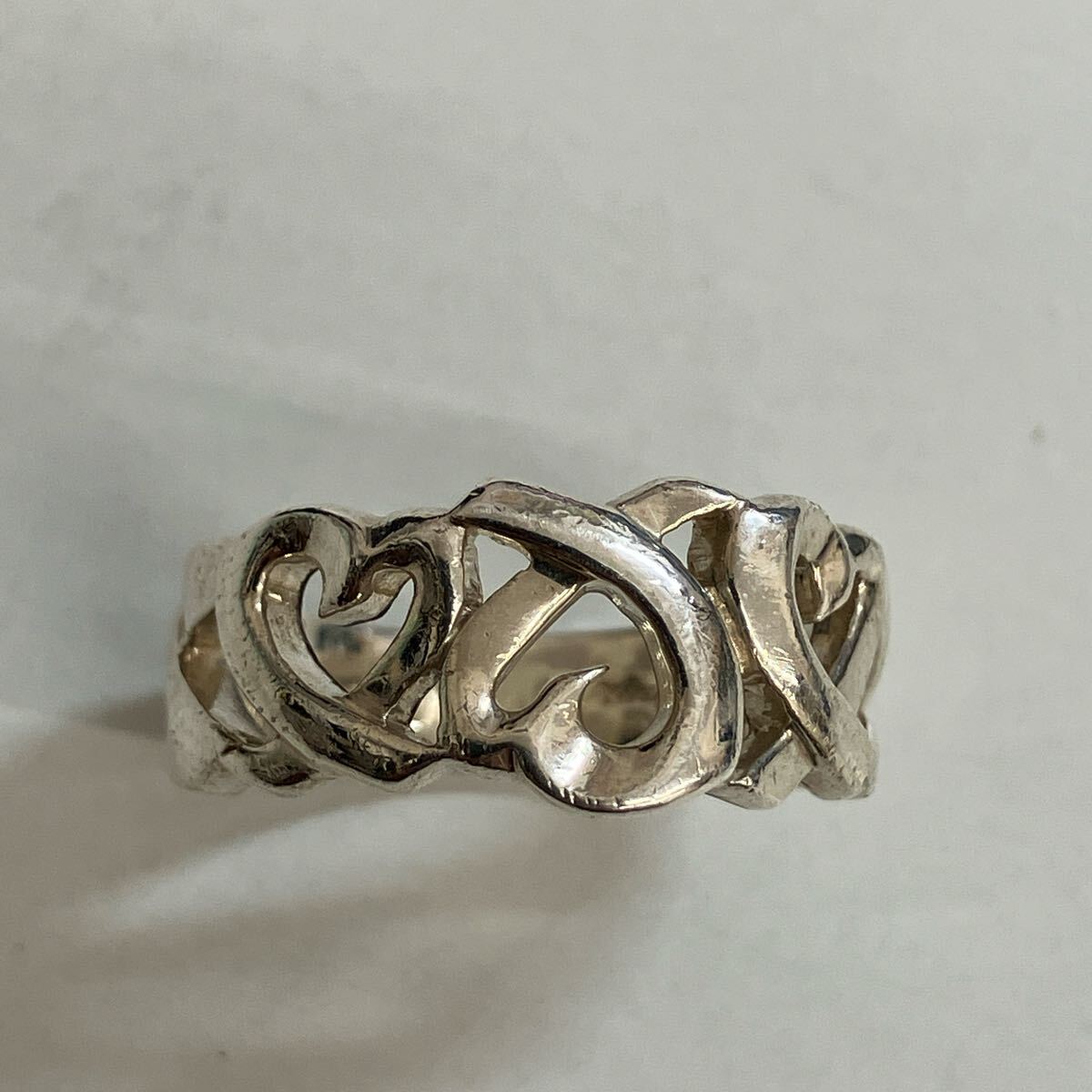 TIFFANY ティファニー リング SV925 Co 指輪 シルバー アクセサリー ハート 
