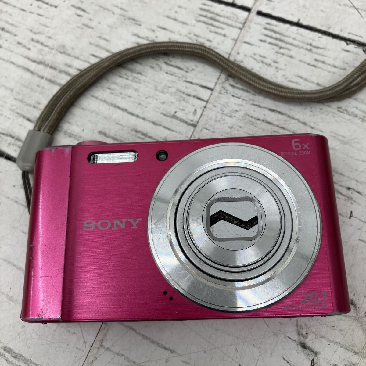 SONY ソニー Cyber-shot ピンク デジカメ コンパクトデジタルカメラ サイバーショット デジタルカメラ DSC-W810 動作未確認【10140】