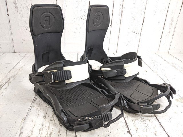 【6yt030】スノーボード用品 ビンディング RIDE ライド C-6【21-22】ブラック サイズ：M◆F71♪