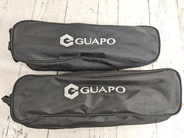 【5yt348】アウトドア キャンプ用品 GUAPO グアポ キャンプ テーブル×2点セット◆F54♪