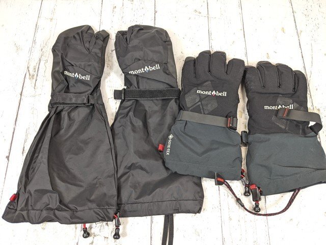 【6yt127】登山 トレッキング用品 mont-bell モンベル アルパイングローブ Women's◆トリガーフィンガー オーバーミトン ロング◆S71♪
