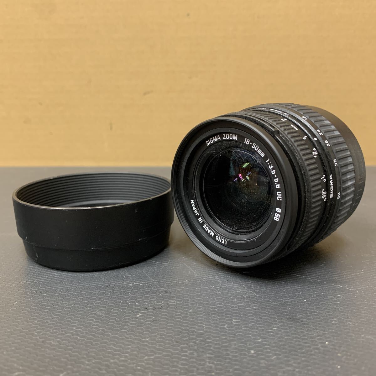 SIGMA ZOOM 18 - 50mm 1:3.5-5.6 DC φ58 シグマ カメラレンズ ソニー、ミノルタ用 未確認 LENS 267