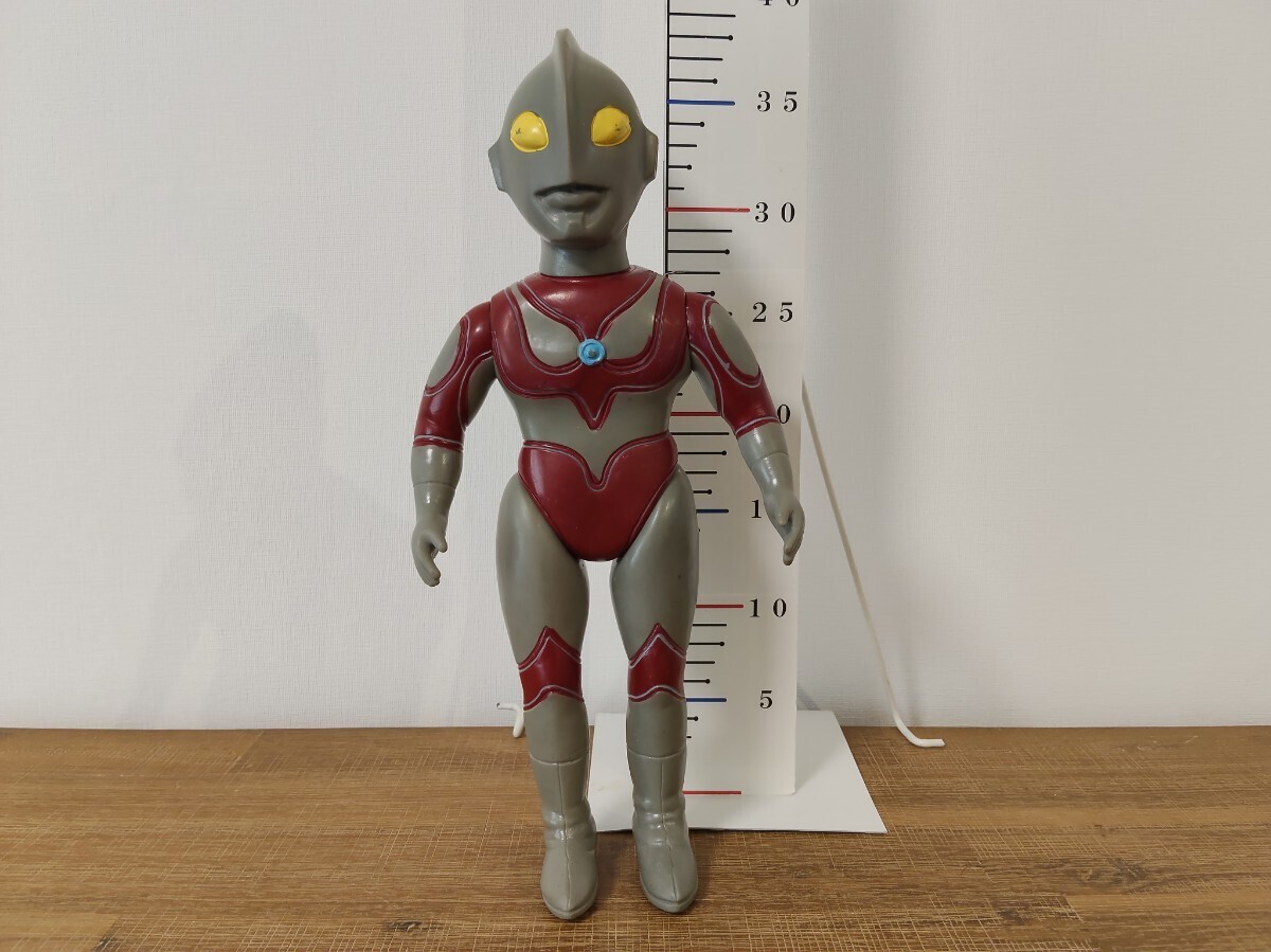 VINTAGE 70's ブルマァク 当時物 ビンテージ ソフビ 帰ってきたウルトラマン 特大 ジャイアントサイズ 約36.5cm 特撮 BULLLMARK マルサン