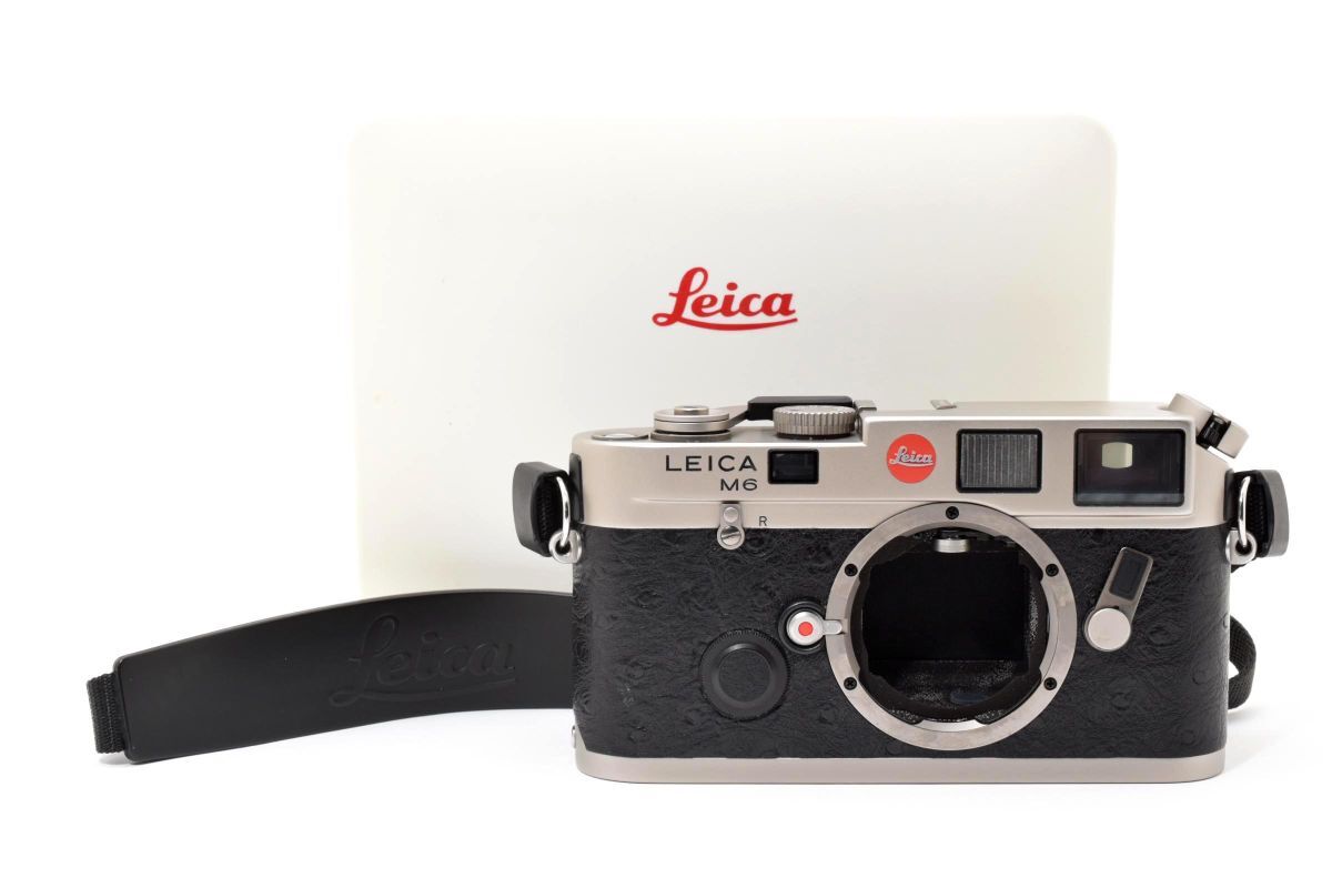 ★良品★ ライカ Leica M6 Titanチタン ボディ 216万台 ケース/ストラップ付 レンジファインダー ★ #8442