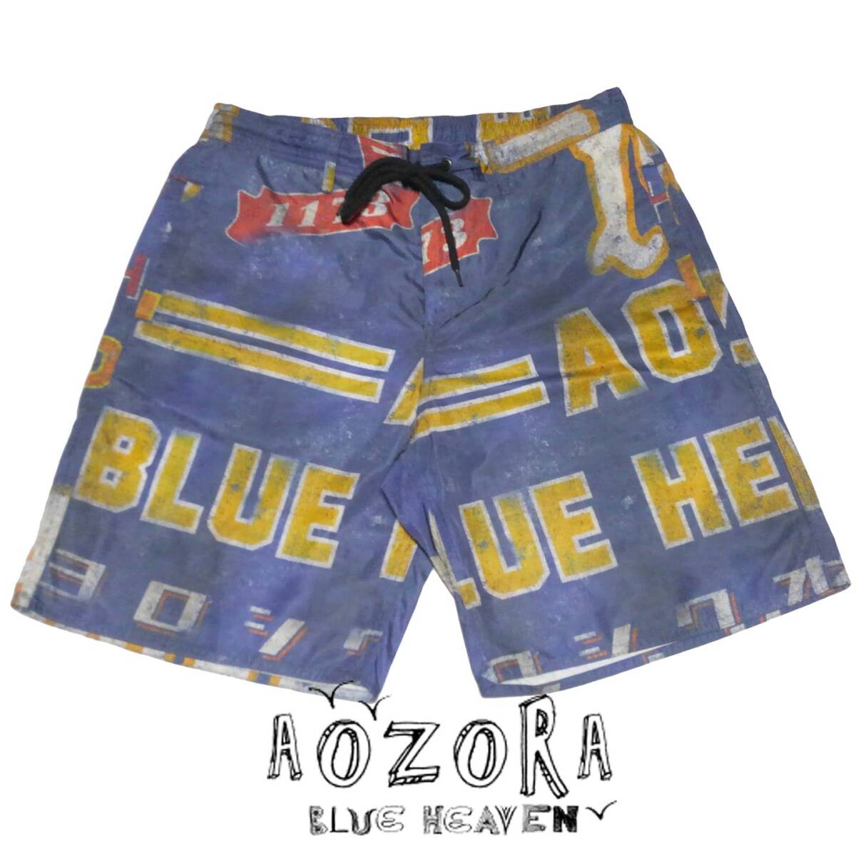 AOZORA BLUE HEAVEN アオゾラ ブルーヘヴン ハイブリッド ショーツ ★ 水陸両用 ショートパンツ 短パン 海パン