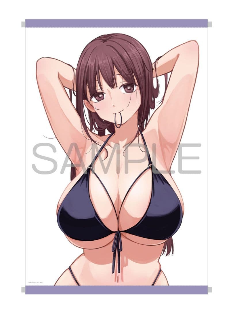 【未開封　特典のみ】アイノセンビキ ～ママ活したらママができた話～　B2　タペストリー　メロンブックス