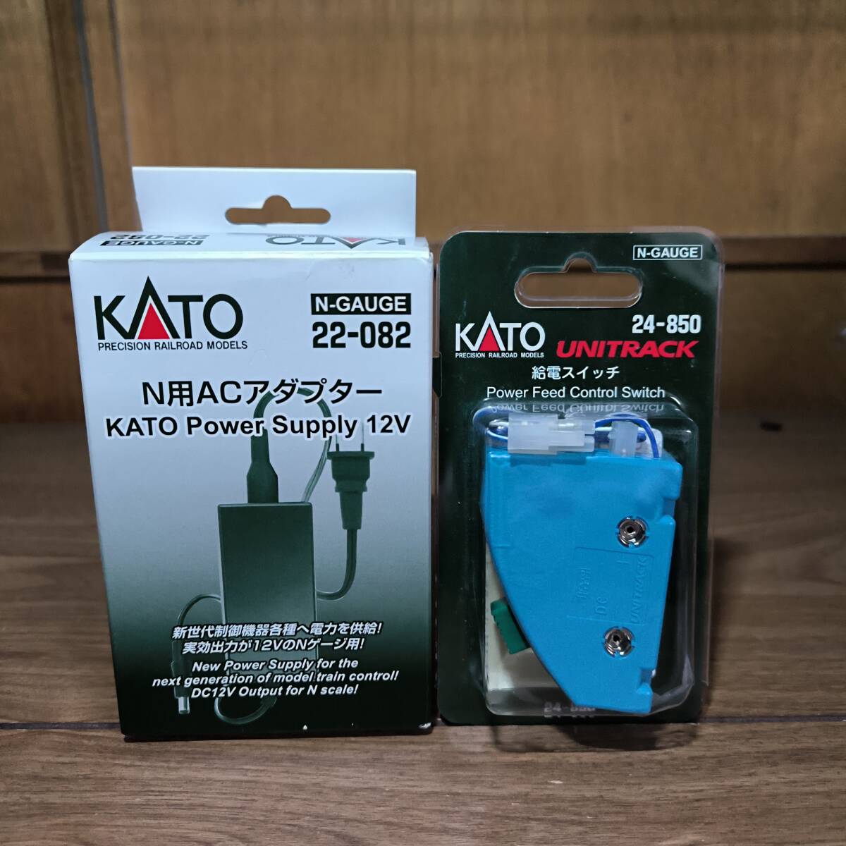 KATO N用ACアダプター 22-082 給電スイッチ 24-850