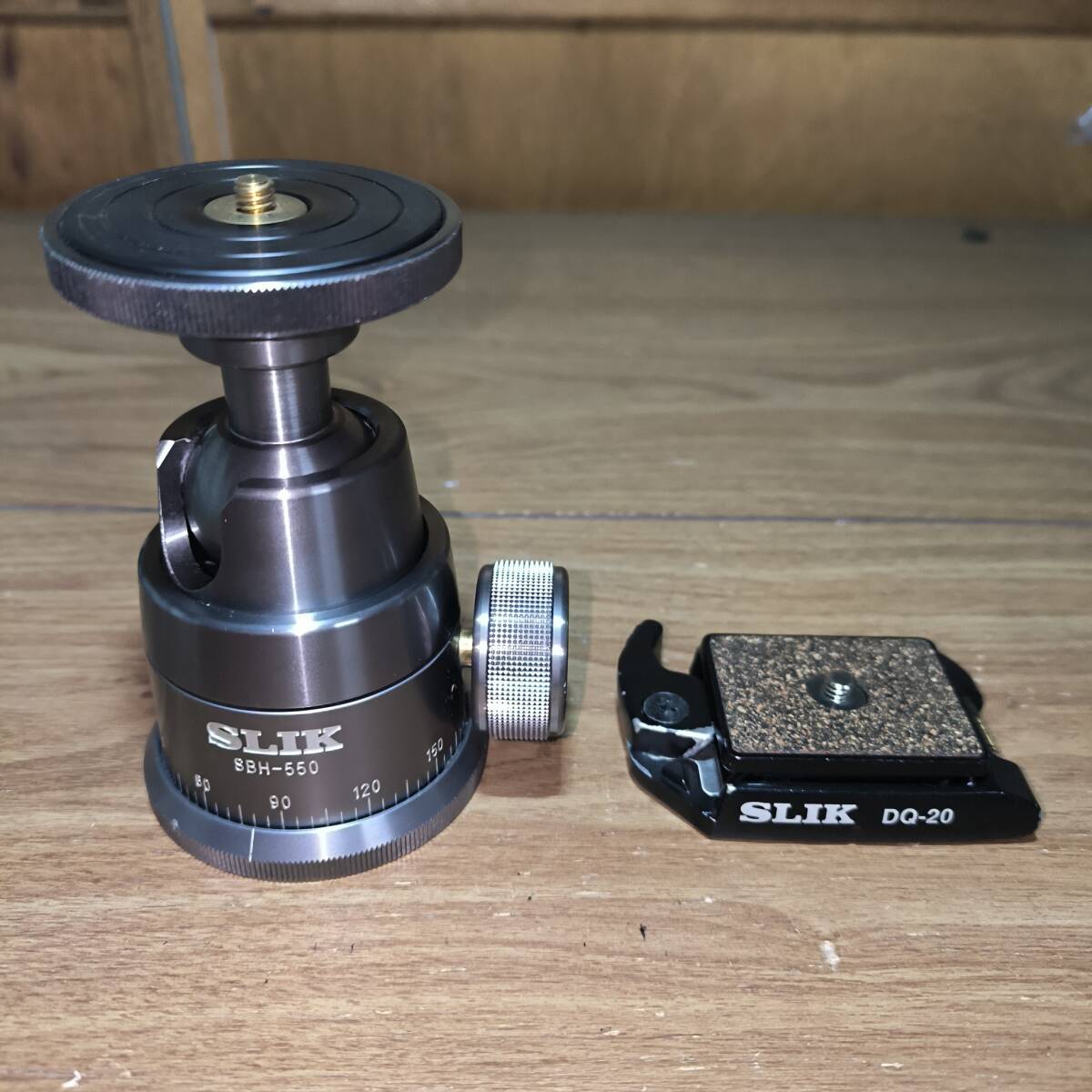 SLIK SBH-550 自由雲台 DQ-20 クイックシュー