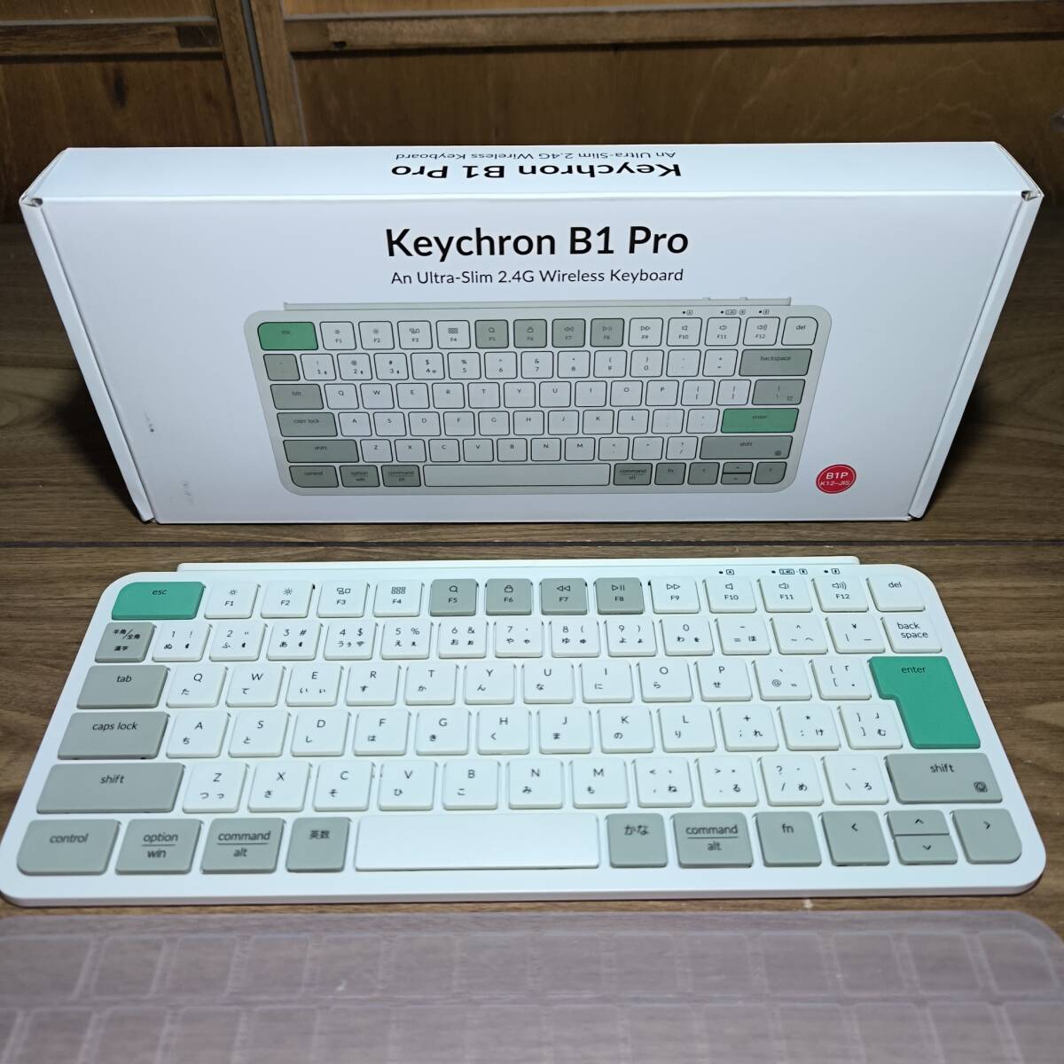 キークロン Keychron B1 Pro ウルトラスリム ワイヤレスキーボード JIS配列 B1P-K12-JIS