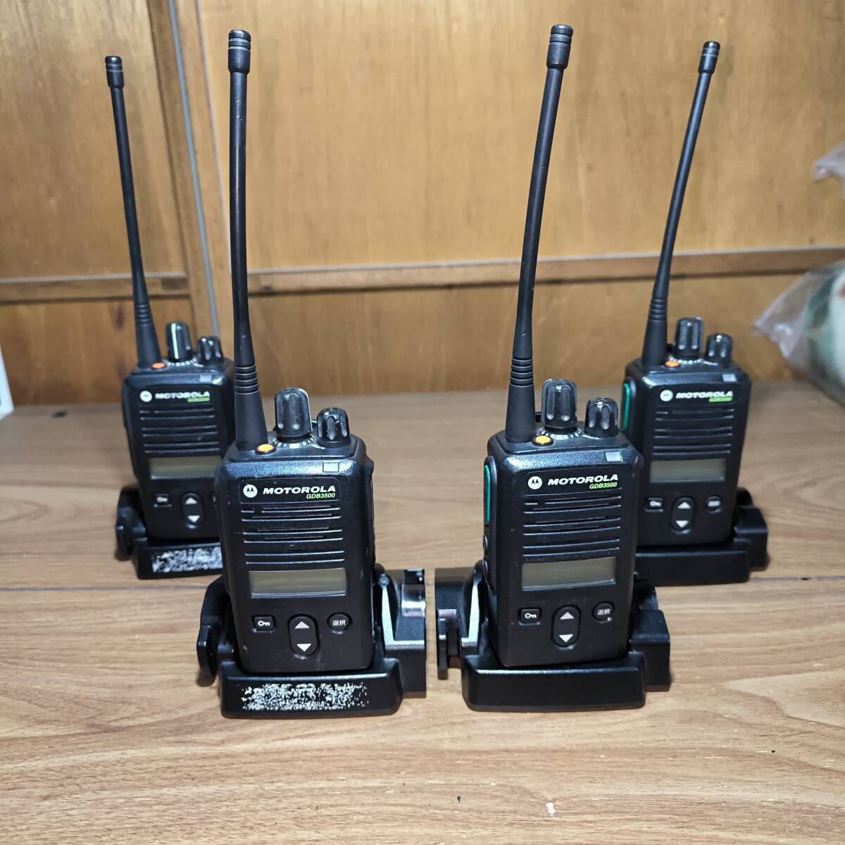 （4個セット）モトローラ GDB3500 CD-51 トランシーバー