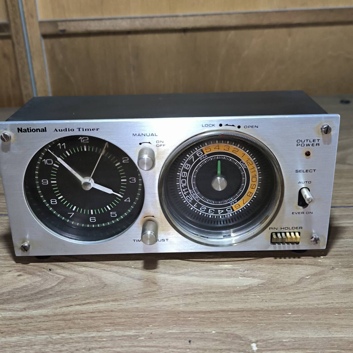 National Audio Timer TE61 ナショナル オーディオタイマー61