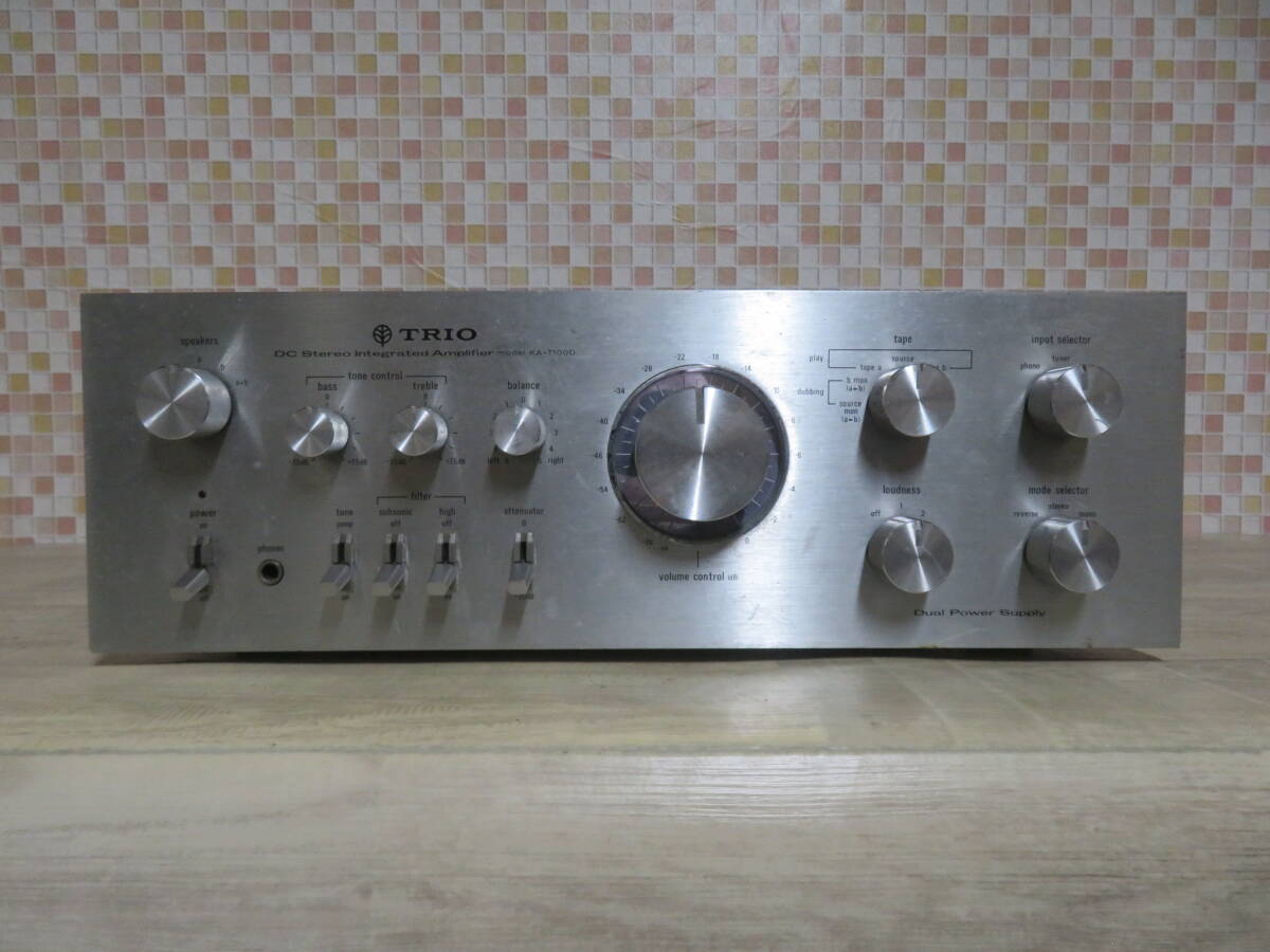 TRIO KA-7100D プリメインアンプ トリオ ジャンク品 
