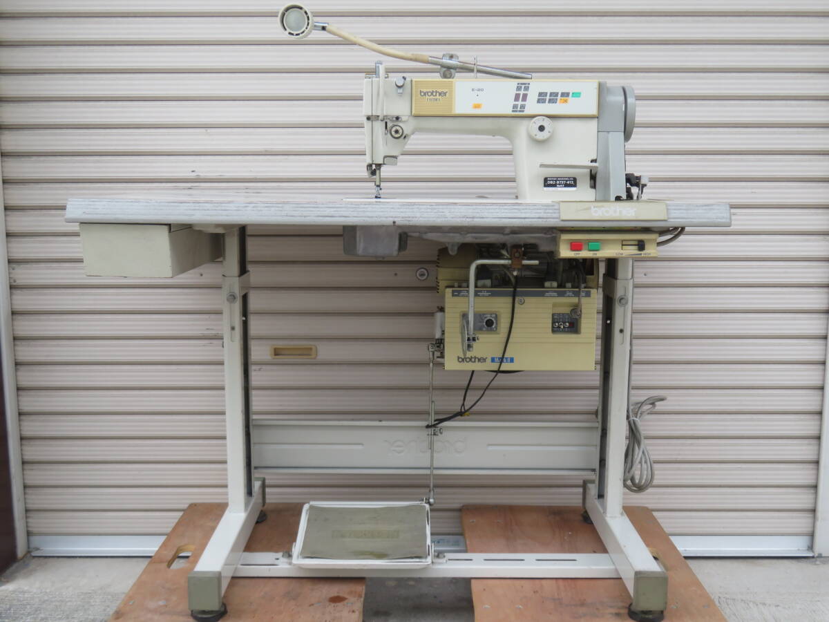 ブラザー brother EXEDRA E-20 DB2-B737-413 MarkⅡ 工業用ミシン 室内保管品 引き取り限定 