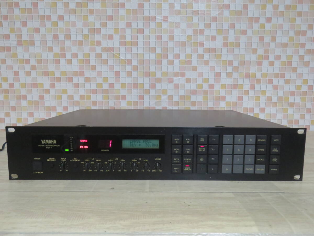 YAMAHA ヤマハ REV7 デジタルリバーブ 室内保管品 非喫煙環境です 