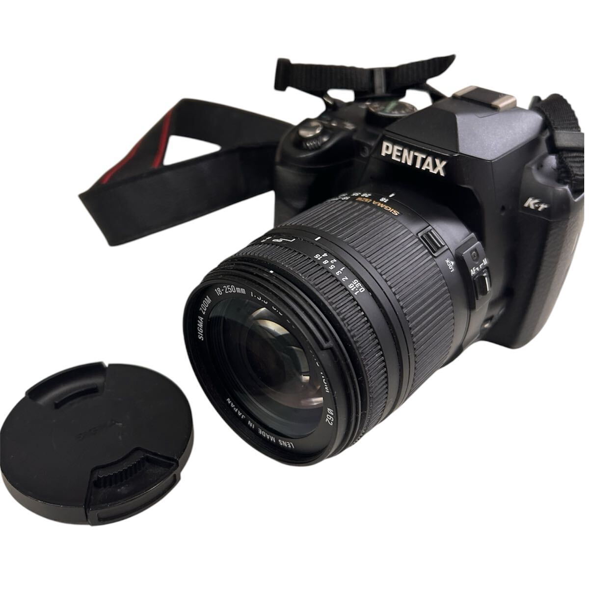 ☆1円スタート PENTAX ペンタックス K-r デジタル一眼レフカメラ SIGMA 18-250mm 1：3.5-6.3 DC MACRO HSM レンズ付き 通電未確認 